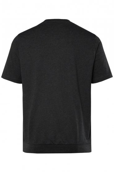 Men+ 308 T-Shirt Bauchfit Schwarz - Herren-T-shirts - Herren-T-Shirts in großen Größen