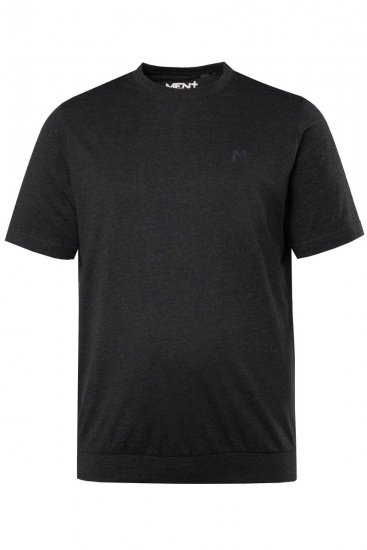 Men+ 311 T-Shirt Bauchfit Schwarz 2er-Pack - Herren-T-shirts - Herren-T-Shirts in großen Größen