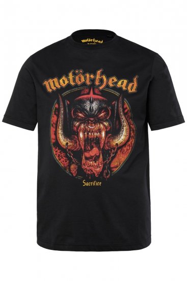 JP1880 Motörhead Sacrifice Band T-Shirt Black - Herren-T-shirts - Herren-T-Shirts in großen Größen