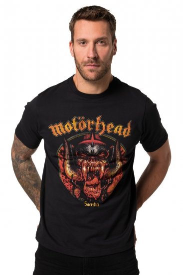 JP1880 Motörhead Sacrifice Band T-Shirt Black - Herren-T-shirts - Herren-T-Shirts in großen Größen