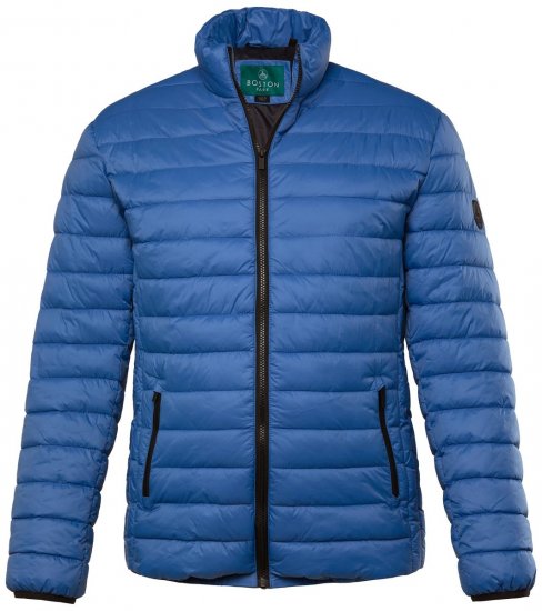 Boston Park 638 Steppjacke Bauchfit mit Stehkragen Cobaltblau - Herren jacken - Herren Jacken in großen Größen