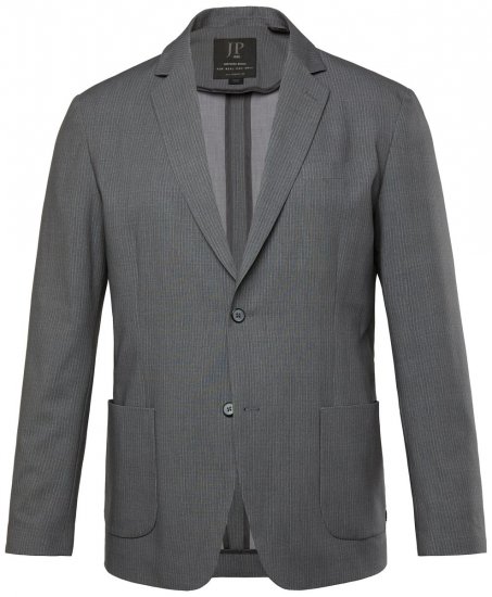 JP1880 Rimini Flexnamic Gestreiftes Jerseysakko Dunkelgrau - Herrenanzüge und -blazer - Herrenanzüge und -blazer in großen Größen