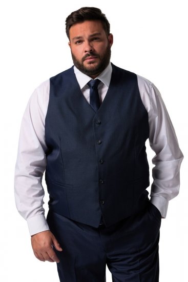 Men+ 710 Florenz Anzugweste Dunkelblau - Herrenanzüge und -blazer - Herrenanzüge und -blazer in großen Größen