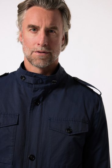 Boston Park 779 Fieldjacket mit Stehkragen Dunkelblau - Herren jacken - Herren Jacken in großen Größen