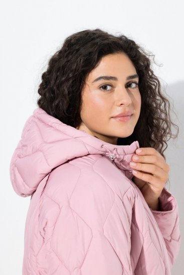 Ulla Popken 837208 Steppjacke Altrosa - Jacken - Damenjacken in großen Größen