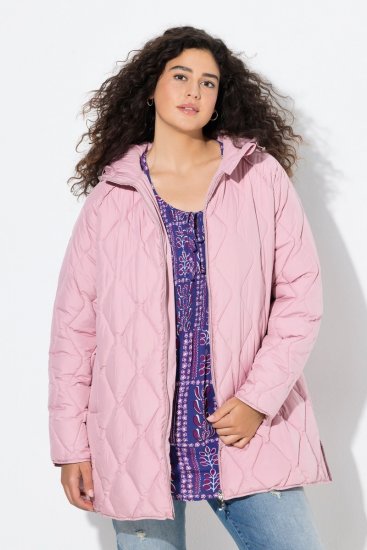 Ulla Popken 837208 Steppjacke Altrosa - Jacken - Damenjacken in großen Größen