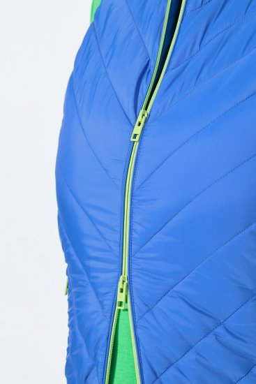 Ulla Popken 837409 Gesteppte HYPRAR Weste Blau - Westen - 