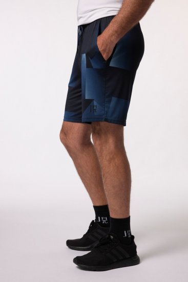 JP1880 FLEXNAMIC® GeoMotion Tennis Shorts Dark Blue - Sportbekleidung & outdoor - Sportbekleidung in große größen für herren