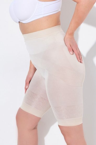Ulla Popken 838209 Formende Anti-Scheuer-Radler Wollweiß - Anti-Scheuer-Radler - 