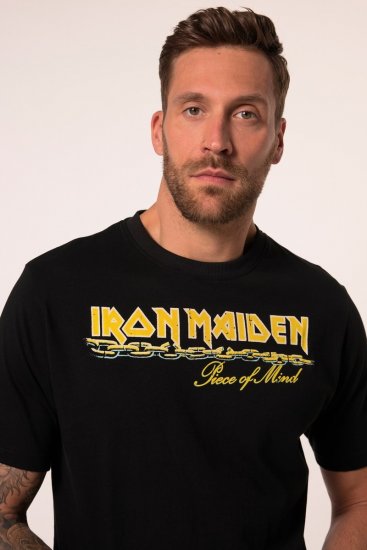 JP1880 Iron Maiden Piece Of Mind T-Shirt Black - Band-T-shirts - Band T-Shirts in großen Größen
