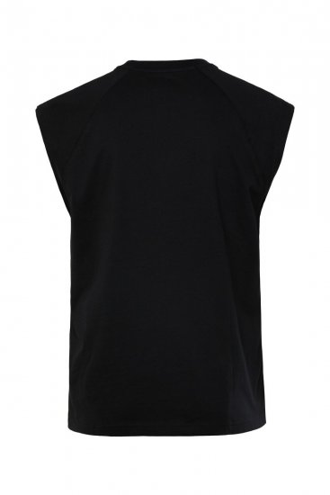 JP1880 AC/DC Classic Logo Band Tank Top Black - Herren-T-shirts - Herren-T-Shirts in großen Größen