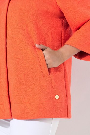 Ulla Popken 838658 Jacke Koralle - Jacken - Damenjacken in großen Größen