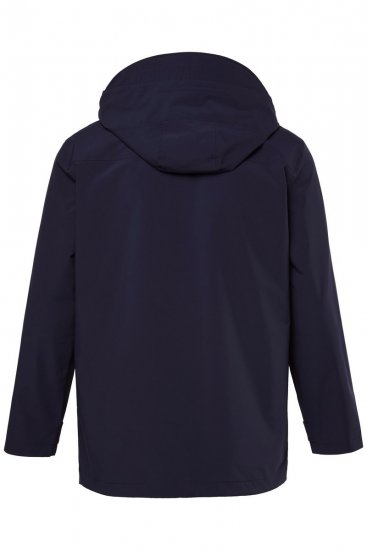 Men+ 215 Regenjacke mit Kapuze Dunkelblau - Herren jacken - Herren Jacken in großen Größen