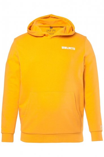 JAY-PI Hoodie UNLMTD Orange - Herren-sweater und -hoodies - Herren-Sweater und -Hoodies in großen Größen
