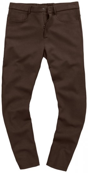 JP1880 New York Flexnamic Jerseyhose mit fünf Taschen Dunkelbraun - Herrenanzüge und -blazer - Herrenanzüge und -blazer in großen Größen