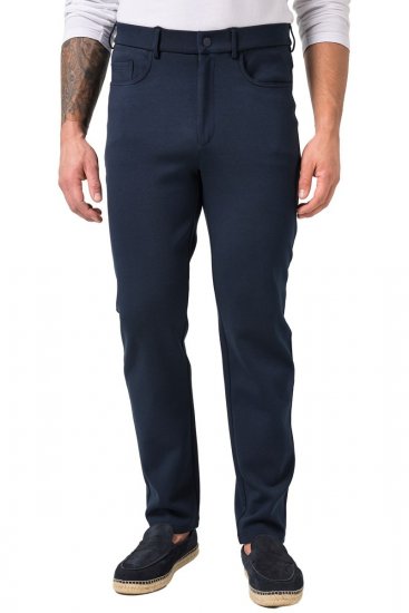 JP1880 New York Flexnamic Jerseyhose mit fünf Taschen Dunkelblau - Herrenanzüge und -blazer - Herrenanzüge und -blazer in großen Größen