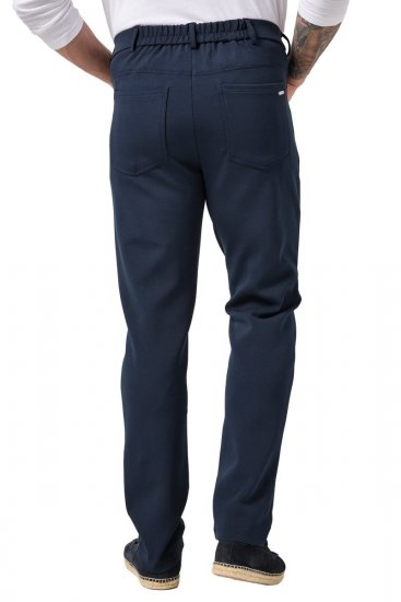 JP1880 New York Flexnamic Jerseyhose mit fünf Taschen Dunkelblau - Herrenanzüge und -blazer - Herrenanzüge und -blazer in großen Größen