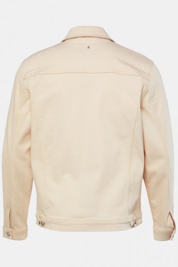 JP1880 839551 Jeansjacke aus Bio-Baumwolle Hellbeige - Herren jacken - Herren Jacken in großen Größen