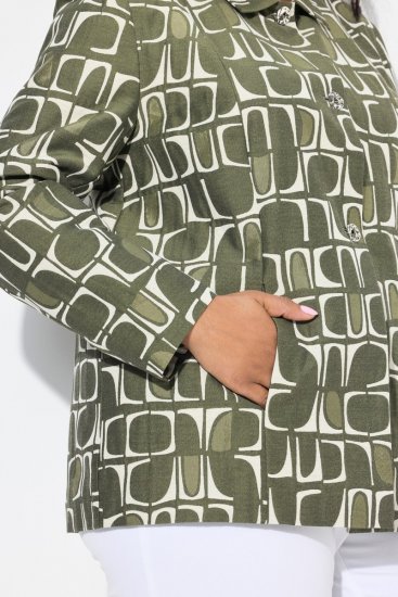 Ulla Popken 839781 Jacke Grau - Jacken - Damenjacken in großen Größen
