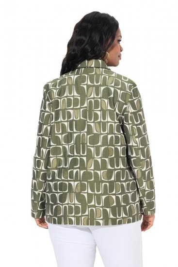 Ulla Popken 839781 Jacke Grau - Jacken - Damenjacken in großen Größen