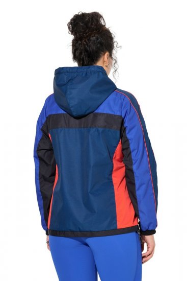 Ulla Popken 840094 Funktionsjacke Dunkelblau - Jacken - Damenjacken in großen Größen