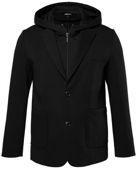 Men+ 205 Bilbao Flexlastic Jerseysakko Schwarz - Herrenanzüge und -blazer - Herrenanzüge und -blazer in großen Größen