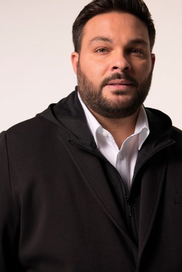 Men+ 205 Bilbao Flexlastic Jerseysakko Schwarz - Herrenanzüge und -blazer - Herrenanzüge und -blazer in großen Größen