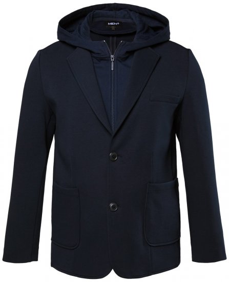 Men+ 205 Bilbao Flexlastic Jerseysakko Dunkelblau - Herrenanzüge und -blazer - Herrenanzüge und -blazer in großen Größen