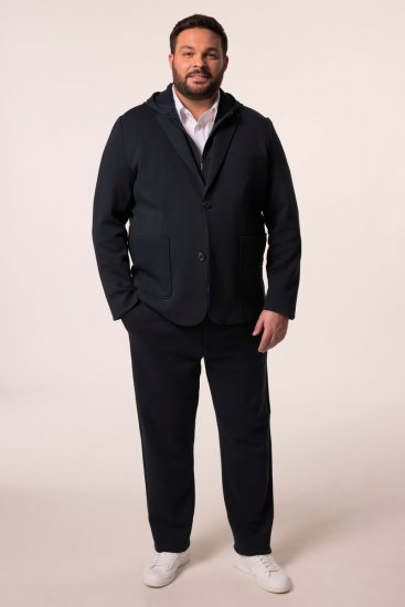Men+ 205 Bilbao Flexlastic Jerseysakko Dunkelblau - Herrenanzüge und -blazer - Herrenanzüge und -blazer in großen Größen