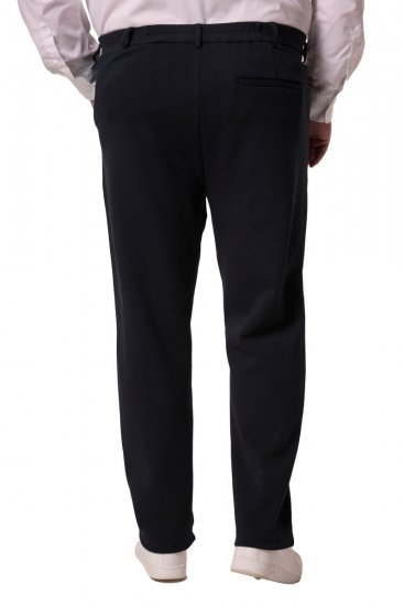 Men+ 207 Bilbao Flexlastic Jersey-Chinohose Dunkelblau - Herrenanzüge und -blazer - Herrenanzüge und -blazer in großen Größen