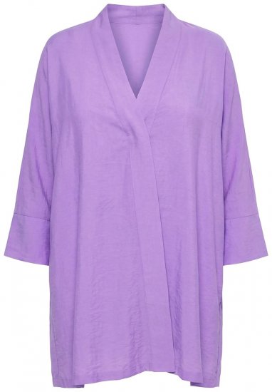 Ulla Popken 840210 Cardigan Flieder - Strickjacken - Damen-Cardigans in großen Größen