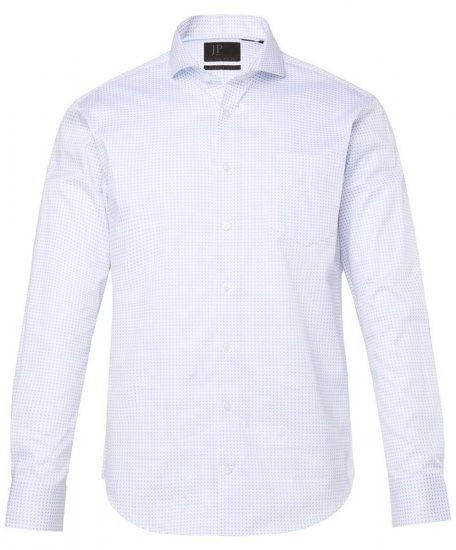 JP1880 Business Shirt Long Sleeve Snow White - Herrenhemden - Herrenhemden in großen Größen