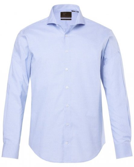 JP1880 Business Shirt Long Sleeve Ice Blue - Herrenhemden - Herrenhemden in großen Größen