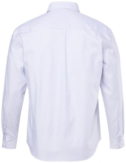 JP1880 Business Shirt Long Sleeve Striped Snow White - Herrenhemden - Herrenhemden in großen Größen