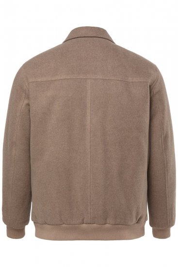 JP1880 Blouson Jacket Lightweight and Warm Brown - Herren jacken - Herren Jacken in großen Größen