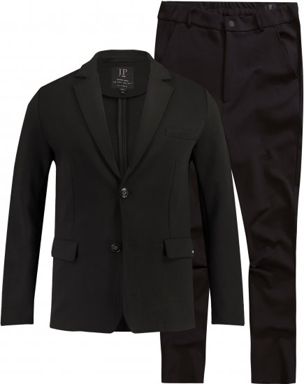 JP1880 Manhattan Flexnamic Business Jersey Suit Black - Herrenanzüge und -blazer - Herrenanzüge und -blazer in großen Größen