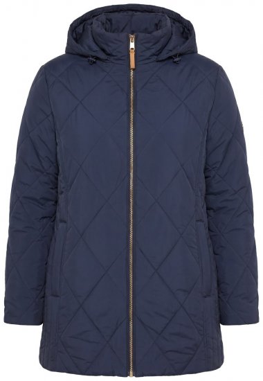 Ulla Popken 841360 Steppjacke Dunkelblau - Jacken - Damenjacken in großen Größen