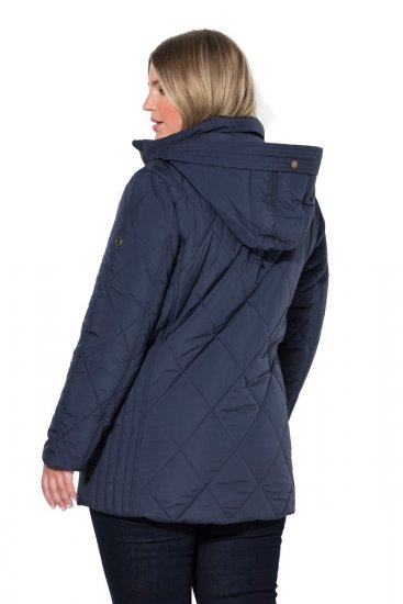 Ulla Popken 841360 Steppjacke Dunkelblau - Jacken - Damenjacken in großen Größen