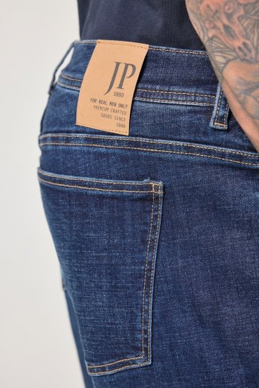 JP1880 FLEXNAMIC Jeans Tapered Loose Fit Dark Denim Blue - Herren-jeans & -hosen - Herren-Jeans & -Hosen in großen Größen