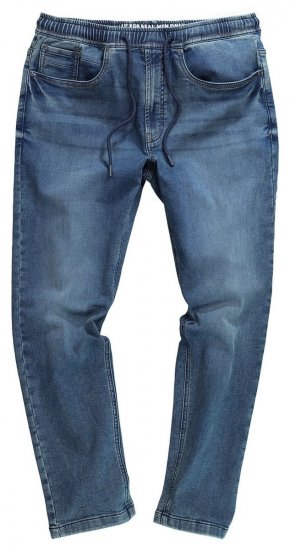 JP1880 FLEXNAMIC Straight Fit Jeans with Stretch Waist - Herren-jeans & -hosen - Herren-Jeans & -Hosen in großen Größen