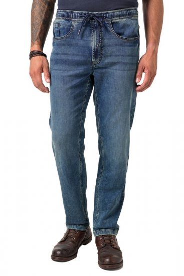JP1880 FLEXNAMIC Straight Fit Jeans with Stretch Waist - Herren-jeans & -hosen - Herren-Jeans & -Hosen in großen Größen