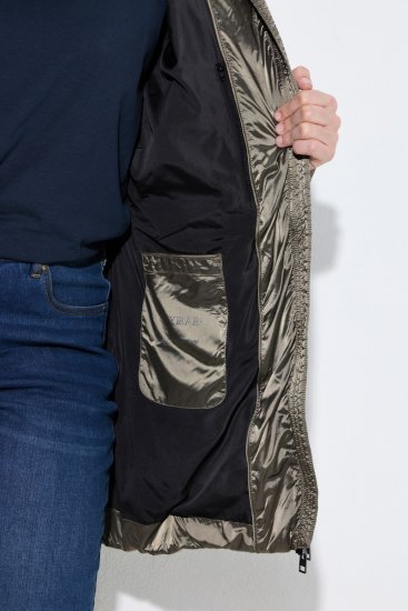Ulla Popken 842013 Steppjacke Hellbraun - Jacken - Damenjacken in großen Größen