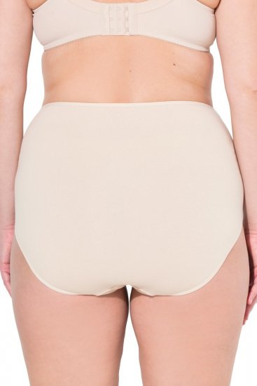 Ulla Popken 842435 Slips mit hoher Taille 3er-Pack Beige - Slips - 