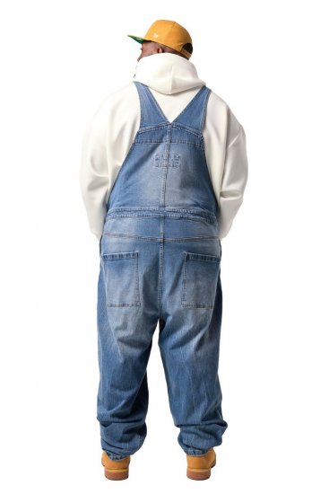 JP1880 842648 Jeans-Latzhose mit lockerer Passform Denimblau - Herren-jeans & -hosen - Herren-Jeans & -Hosen in großen Größen