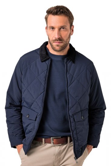 JP1880 842790 Gesteppte Bomberjacke aus recyceltem Material Dunkelblau - Herren jacken - Herren Jacken in großen Größen