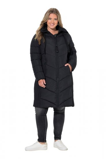 Ulla Popken 842877 Funktionsjacke Schwarz - Jacken - Damenjacken in großen Größen