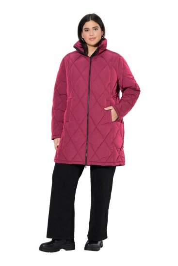 Ulla Popken 842937 Steppjacke Rot - Jacken - Damenjacken in großen Größen