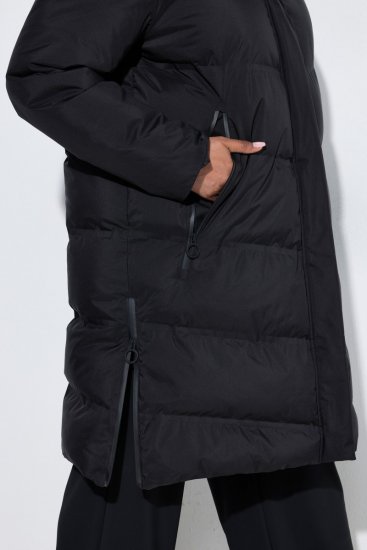 Ulla Popken SYMPATEX Triple Function Coat Black - Mäntel - Damenmäntel in großen Größen