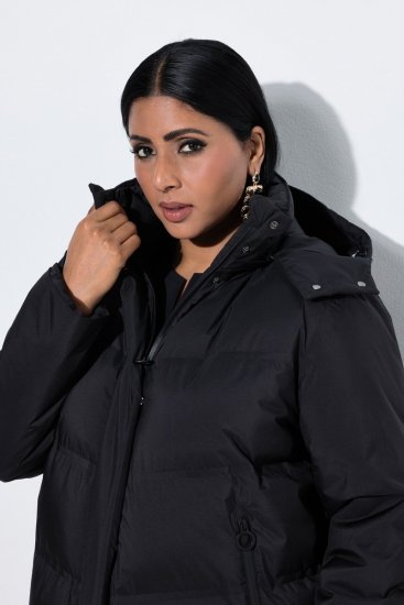 Ulla Popken SYMPATEX Triple Function Coat Black - Mäntel - Damenmäntel in großen Größen