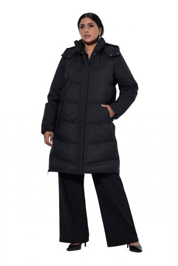Ulla Popken SYMPATEX Triple Function Coat Black - Mäntel - Damenmäntel in großen Größen